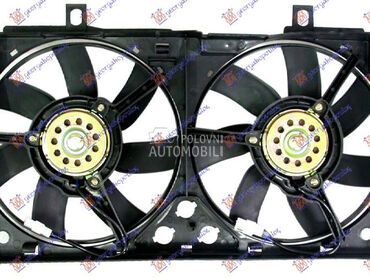 VENTILATOR HLADNJAKA (DUPLI) K za Peugeot 106 od 1996. do 2003. god.