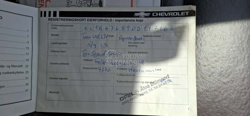 Chevrolet Trax 1.4 BENC FFUULL