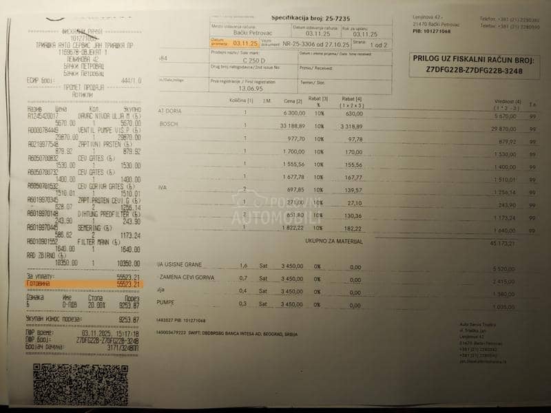 Mercedes Benz C 250 Elegance