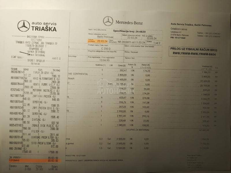 Mercedes Benz C 250 Elegance