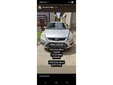 Delovi za Ford Focus 2010. god.