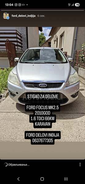 Delovi za Ford Focus 2010. god.