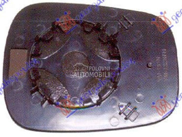 STAKLO RETROVIZORA SA GREJACEM za Renault Kangoo od 2003. do 2008. god.