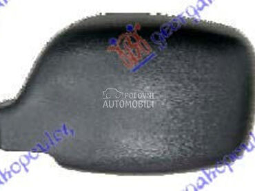 POKLOPAC RETROVIZORA CRNI za Renault Kangoo od 2003. do 2008. god.
