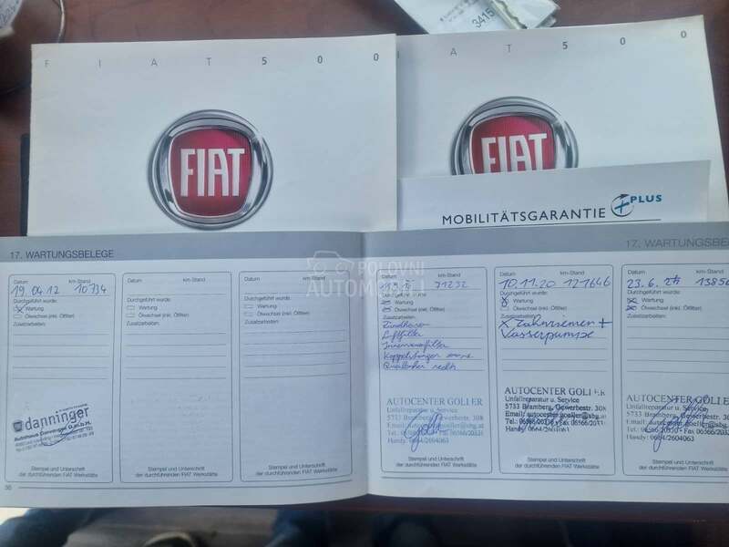 Fiat 500C 1.2b 8v Cabrio