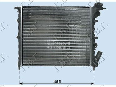 HLADNJAK MOTORA 1.2 (39x38) (O za Renault Clio od 1994. do 1995. god.