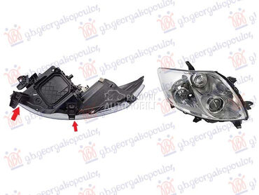 FAR ELEKTRICNI HROM (VALEO TIP za Toyota Auris od 2006. do 2010. god.