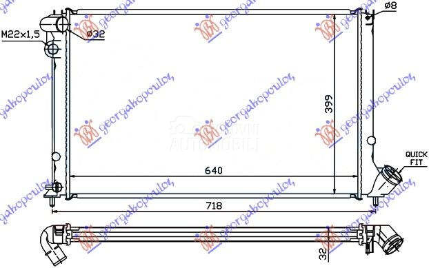 HLADNJAK MOTORA 2.0 16V (MAN)