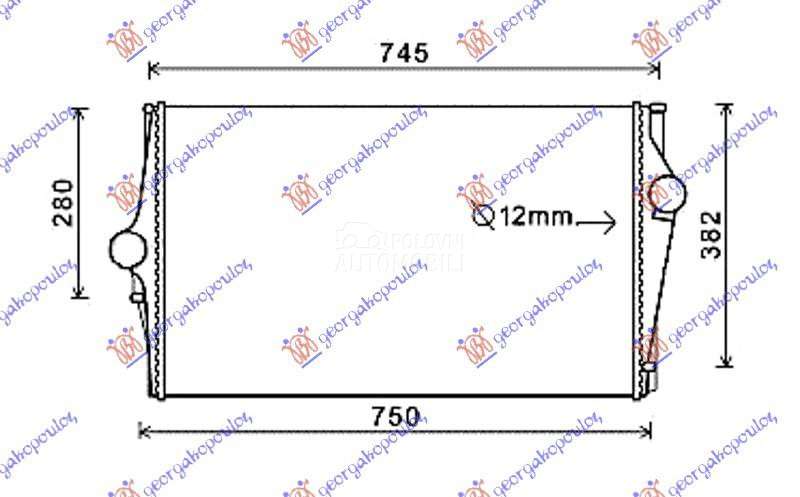 HLADNJAK INTERKULERA BENZIN-DI