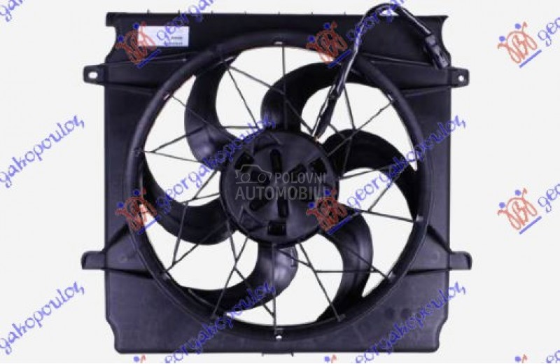 VENTILATOR KOMPLET (2.4/3.7 BE