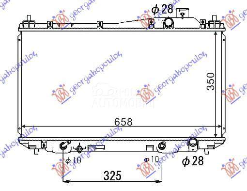 HLADNJAK MOTORA 1.4/1.6 BENZIN