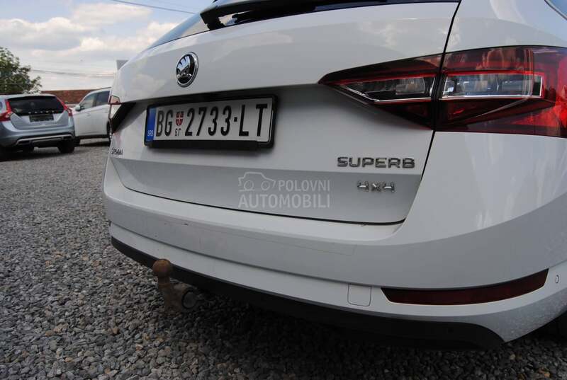 Škoda Superb 2,0 TDI DSG 4X4