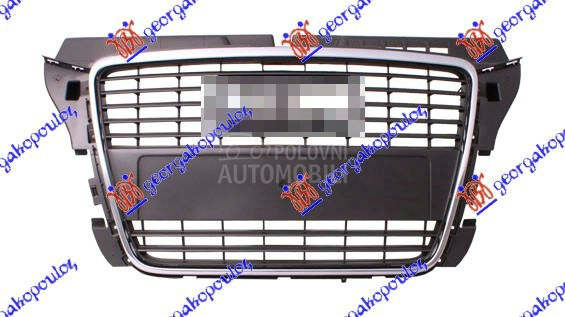 PVC MASKA SREBRNA/SIVA (HROM O