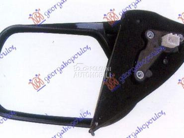 RETROVIZOR ELEKTRICNI CRNI za Mitsubishi Outlander od 2003. do 2007. god.