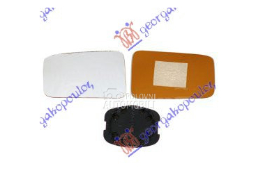 STAKLO RETROVIZORA (KONVEKSNO) za Peugeot 405 od 1993. do 1995. god.