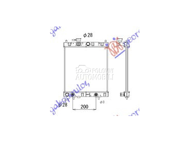HLADNJAK MOTORA 1.0/1.3 16V (A za Nissan Micra od 1998. do 2000. god.
