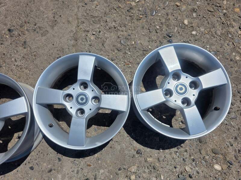 Aluminijumske felne Smart 4x114,3 15" 4 x 114.3