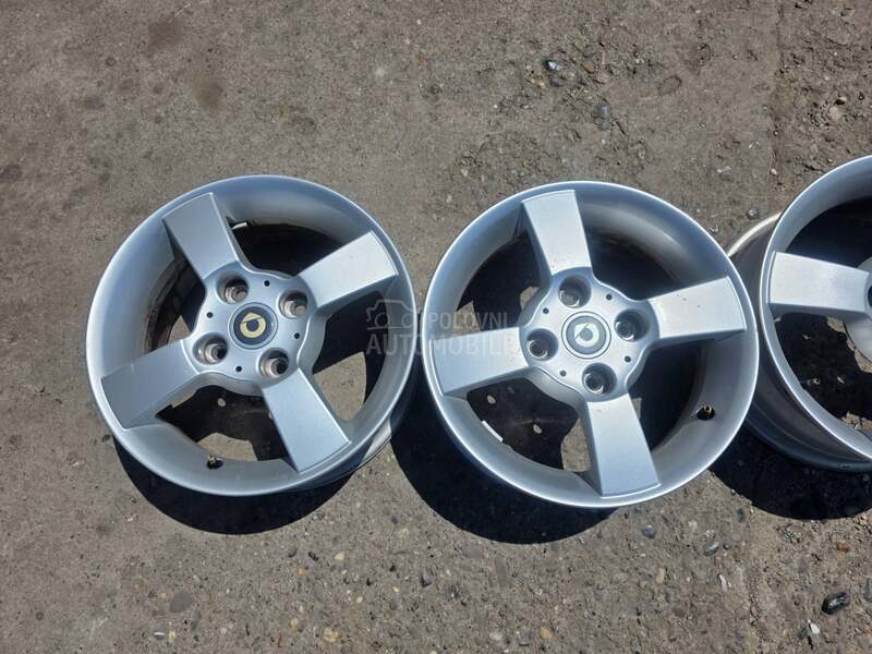 Aluminijumske felne Smart 4x114,3 15" 4 x 114.3