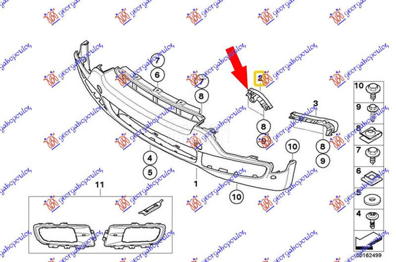 NOSAC PREDNJEG BLATOBRANA UNUT