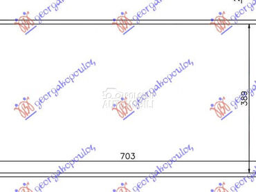 HLADNJAK MOTORA 1.8i 16V TDCI za Ford Transit Connect od 2003. do 2010. god.