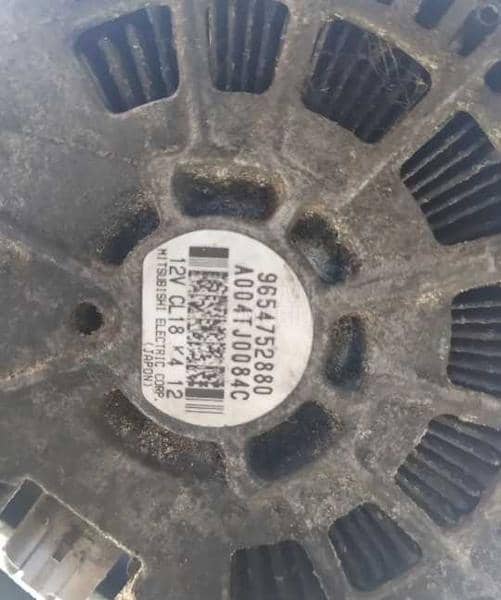 Alternator 2.0 hdi 100KW