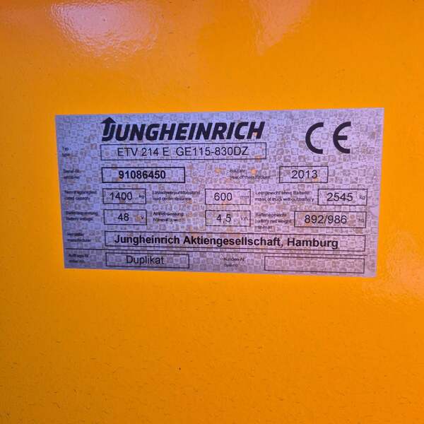 Jungheinrich ETV 214