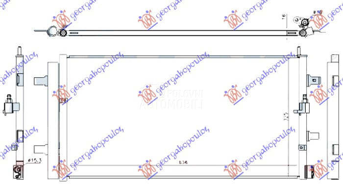 HLADNJAK KLIME 2.0 TFSi HIBRID