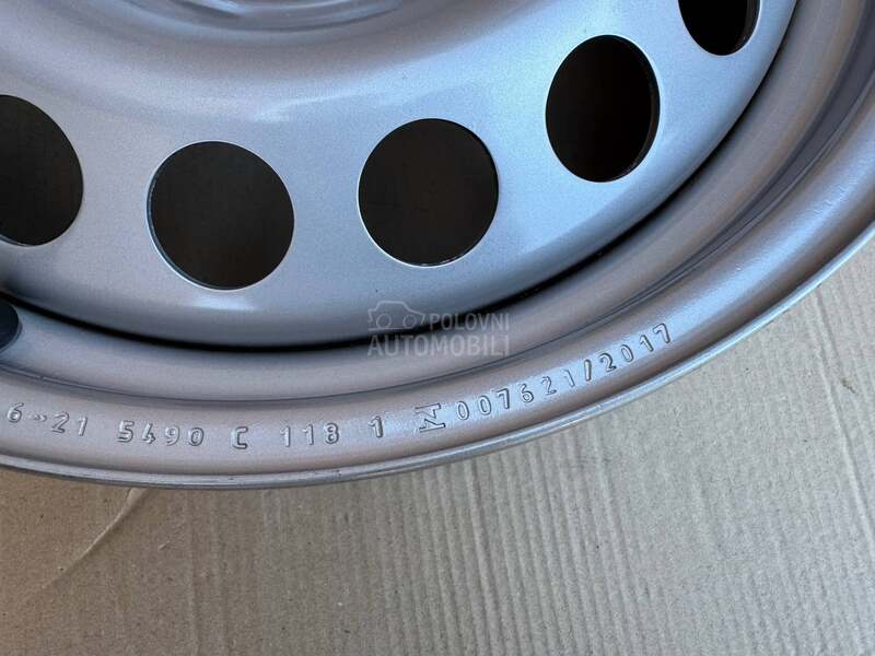 Čelične felne VW Caddy 16" 5 x 112