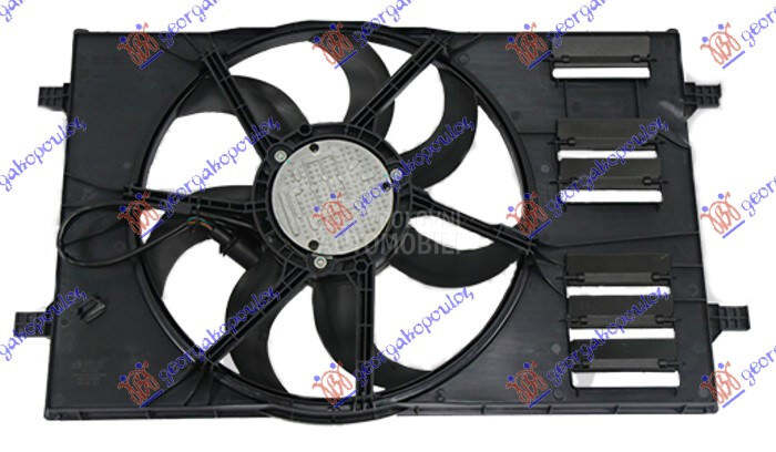 VENTILATOR KOMPLET (412mm) (40