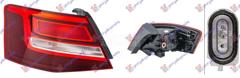 STOP LAMPA SPOLJASNJA LED (HEL