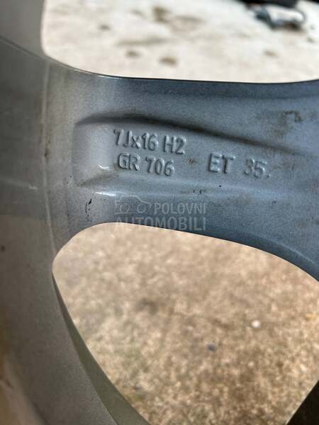 Aluminijumske felne  16" 4 x 100