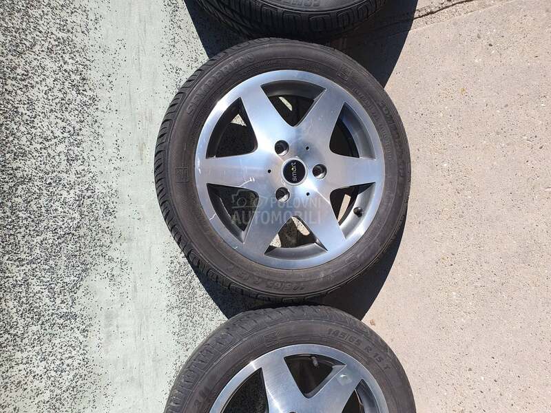 Aluminijumske felne Uže šire 15" 3 x 112