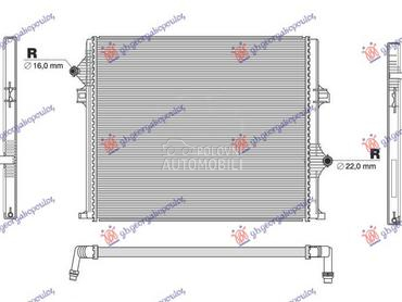 HLADNJAK MOTORA DODATNI 2.0/3. za BMW Serija 3 od 2014. do 2018. god.