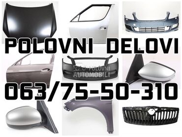 Duvaljke i delovi ventilacije za Renault Spider od 2000. do 2013. god.