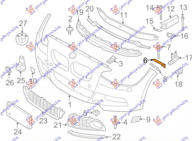NOSAC PREDNJEG BRANIKA (NA BLA