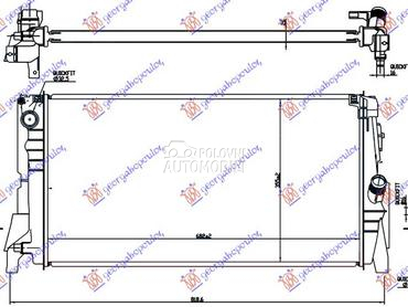 HLADNJAK MOTORA 1.5 (216i/218) za BMW Serija 2 od 2014. do 2017. god.