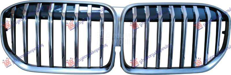 PVC MASKA SIVA/SIVA/CRNA (M-SP