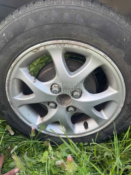 Aluminijumske felne yaris 14" 4 x 100