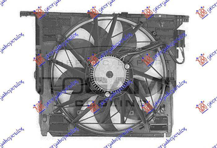 VENTILATOR KOMPLET (4.4 BENZIN