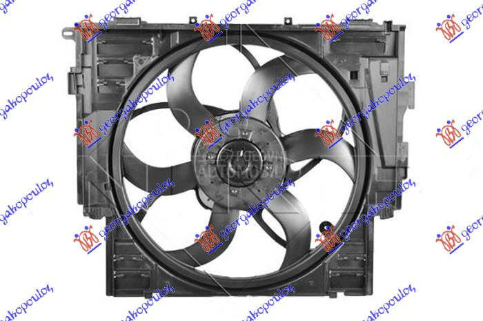 VENTILATOR KOMPLET (2.0 BENZIN