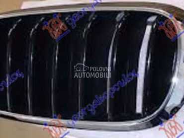 PVC MASKA HROM/CRNA za BMW X6 od 2014. do 2019. god.