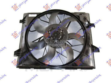 VENTILATOR KOMPLET (3.6 BENZIN za Jeep Grand Cherokee od 2014. do 2017. god.