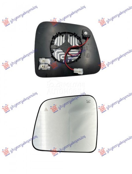 STAKLO RETROVIZORA SA GREJACEM