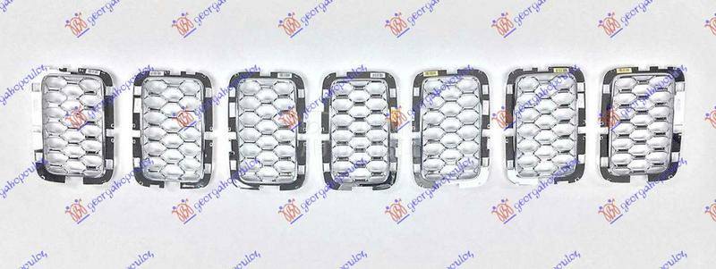 PVC MASKA HROM SACE (SET 7 KOM