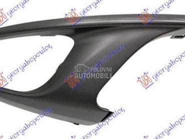 RESETKA PREDNJEG BRANIKA SIVA za Jeep Cherokee od 2014. do 2019. god.