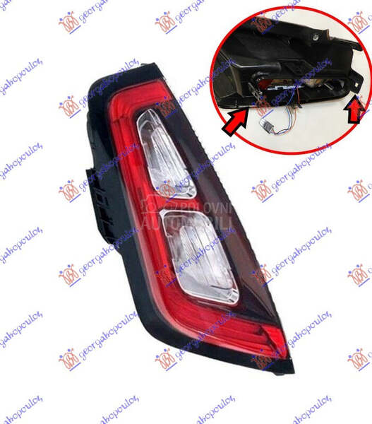 STOP LAMPA (LED) (BEZ NOSACA S