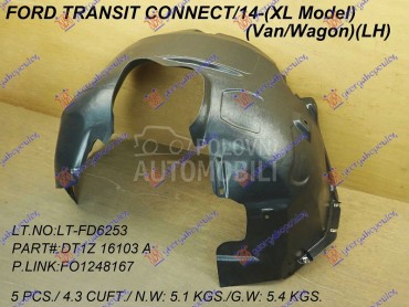 POTKRILO za Ford Tourneo Connect od 2013. do 2019. god.