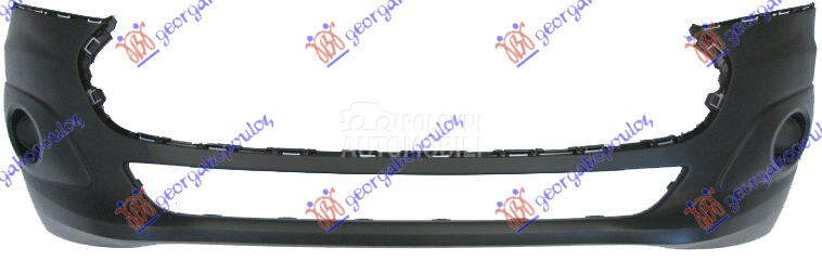 PREDNJI BRANIK MAT-CRNI DONJI