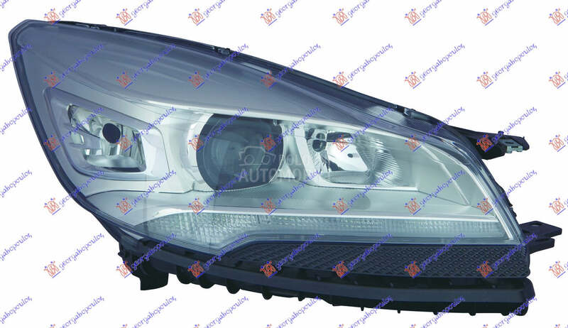 FAR Bi-XENON CRNI SA LED DNEVN