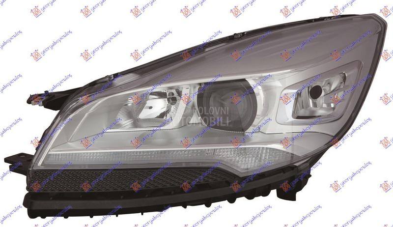 FAR Bi-XENON CRNI SA LED DNEVN